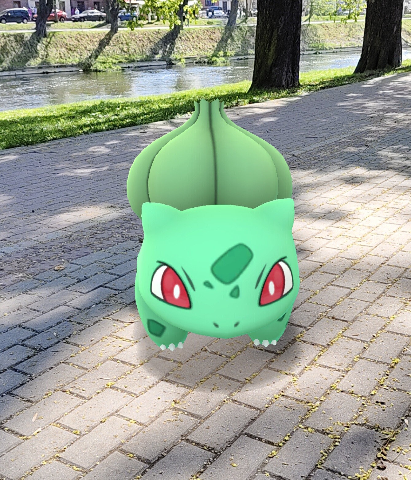 Bulbasaur v Pokémon GO