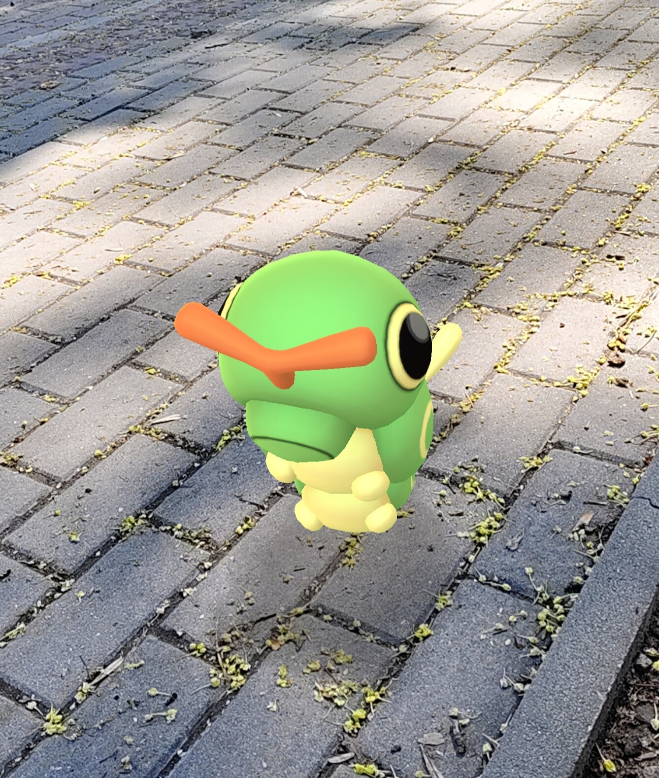 Caterpie v Pokémon GO