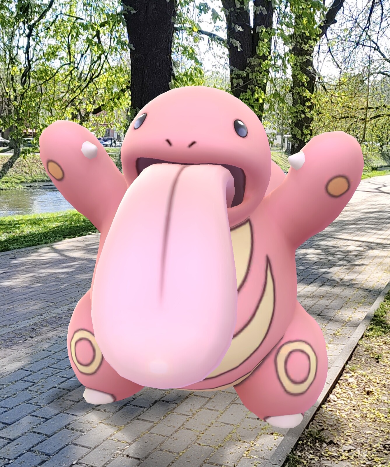 Lickitung v Pokémon GO
